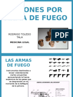 Lesiones Por Arma de Fuego