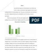 Discomfort in Speaking: Phase I Action Plan