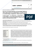 03.07.15. (Parte 1) Tuberculosis en La Gestante y El Recién Nacido (Guía SEIP) - Epidemiología y Diagnóstico. AP (B) 2015