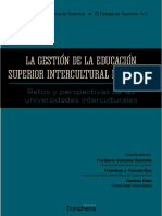 GradoCeroPress Libro: "La Gestion de La Educacion Superior Intercultural en México: Retos y Perspectivas."