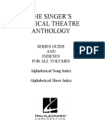 Singer's Anthology Master Song and Show Index 2008 PDF