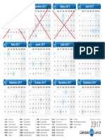 Calendário 2017