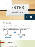 Kimia Organik - Ester