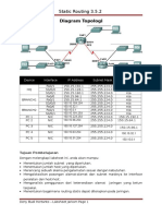 Latihan Ujian Routing Statis 3-5-2