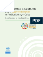 Financiamiento de La Agenda 2030 para El Desarrollo Sostenible en America Latina y El Caribe Desafios para La Movilizacion de Recursos