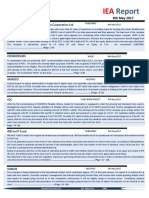 IEA Report 8th May 2017