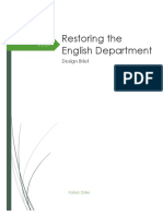OU Department of English Design Brief