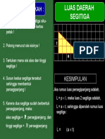 Luas Segitiga Siku Siku