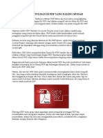 Cara Edit Tulisan Di PDF Yang Paling Mudah