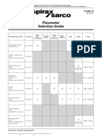 Flowmeter Selection Guide-Technical Information