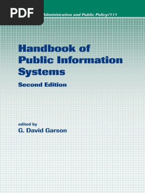 Public Information Systems 1 Pdf E Government Public