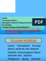 Kursus Amanah Deposit 1