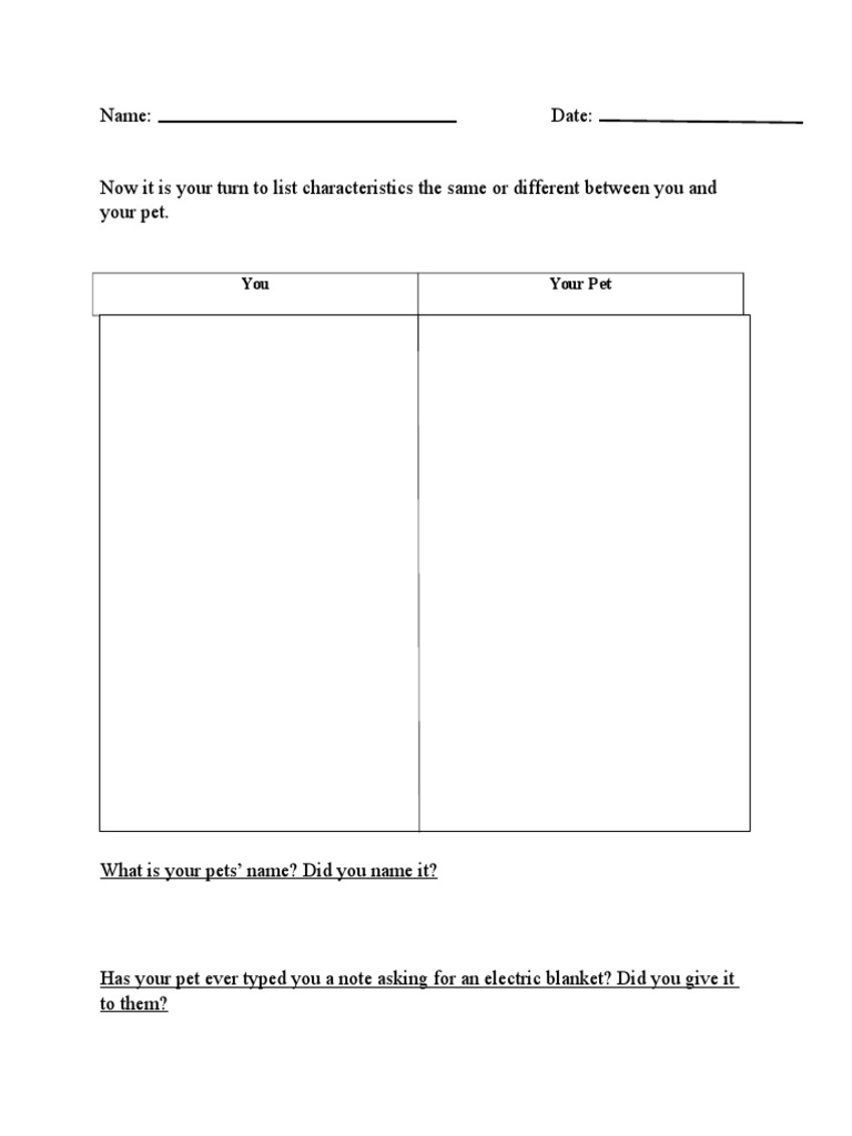 Picture Book Activity PT 2 | PDF