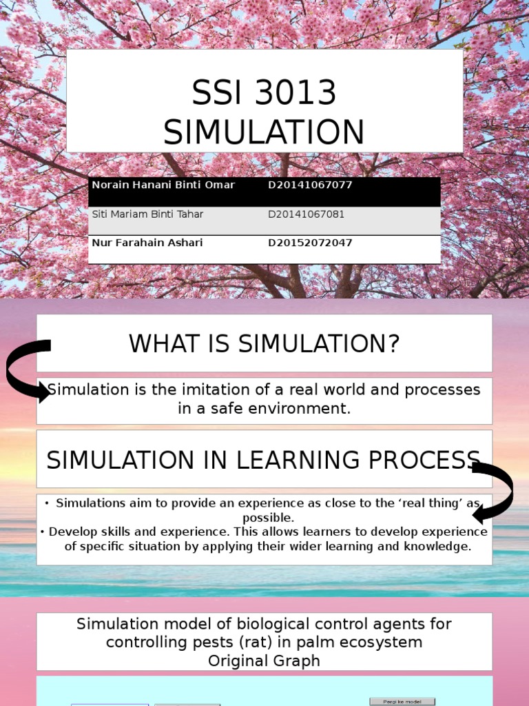 Simulation Slide Simulation Teaching Method