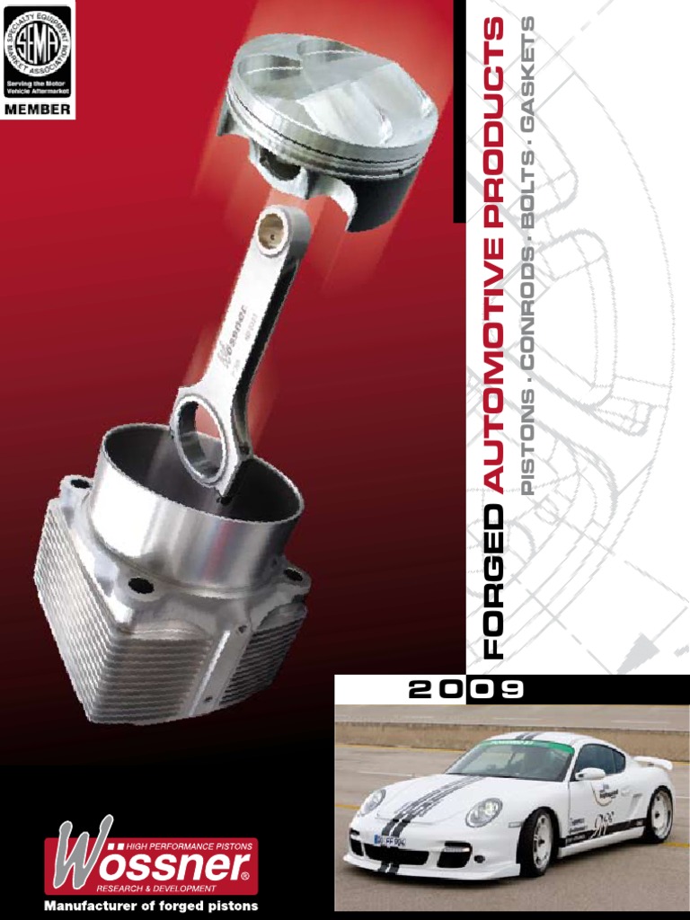 WOSSNER Catalogue | PDF | Cylinder (Engine) | Piston