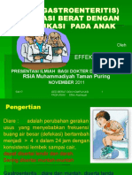 DIARE GASTROENTERITIS DEHIDRASI BERAT pada Anak Bahan Presentsi RSIA M TP DR Dr Effek Nov  2011.pptx