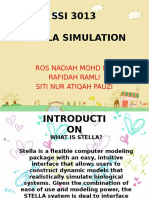 SSI 3013 Stella Simulation: Ros Nadiah Mohd Isa Rafidah Ramli Siti Nur Atiqah Pauzi