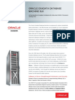 Oracle Exadata Database Machine Sl6: All The Benefits of Exadata Combined With Ultra-Fast SPARC Processors Running Linux