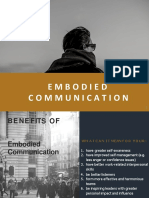 Embodied Communication