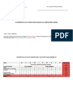 Godišnji Plan I Program Za 8 - R