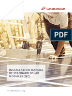 Installation Manual of Standard Solar Modules IEC En