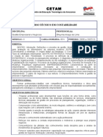 Plano de Curso Gestão Empresarial e Negócios