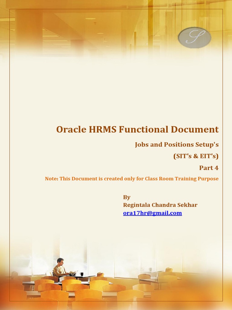 Oracle HRMS Job and Position Setup Guide | PDF | Full Time Equivalent ...