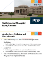 Distillation and Absorption Towers