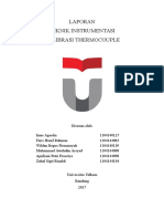 Laporan Teknik Instrumentasi Thermocouple Kelompok 5