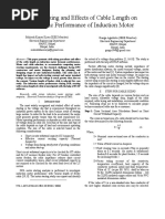 Cable Sizing and Effects of Cable Length On