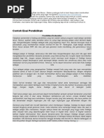 Download Contoh Esai Singkat Yang Baik Dan Benar by Hamzah Fansyuri Daulay SN347695749 doc pdf