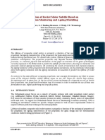 Evaluating Rocket Motor Lifetime with Condition Monitoring