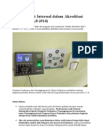 Instrumen Audit Internal Puskesmas