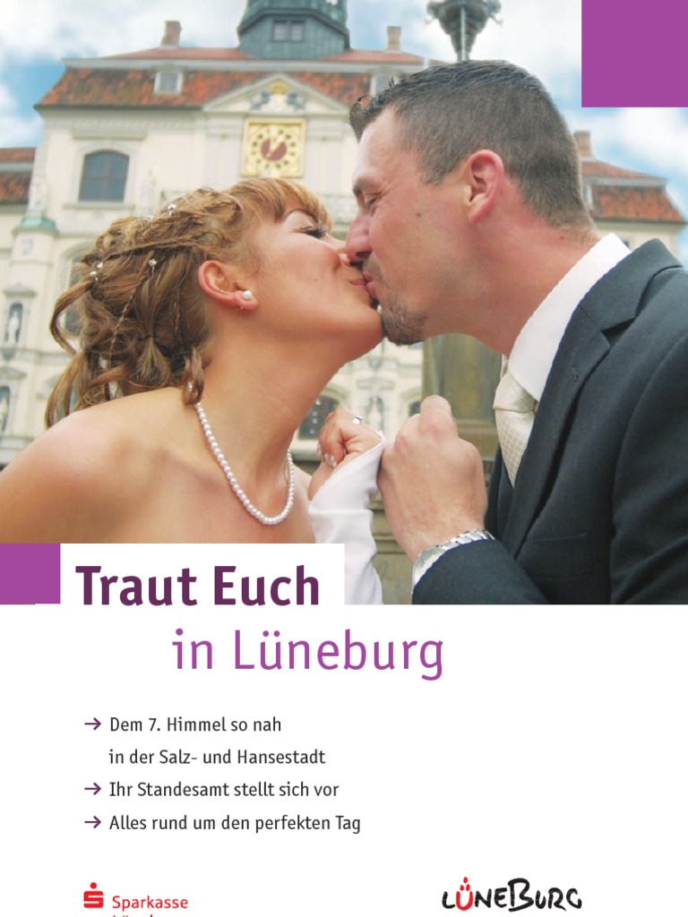 Traut Euch Luneburger Hochzeitsbroschure