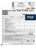 Form SPT Masa PPH 21 - 26 Bukti Potong