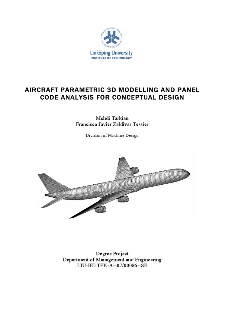 Aircraft 3D Modeling & Analysis | PDF | Flight Control Surfaces ...