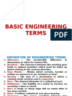Basic Engineering Terms