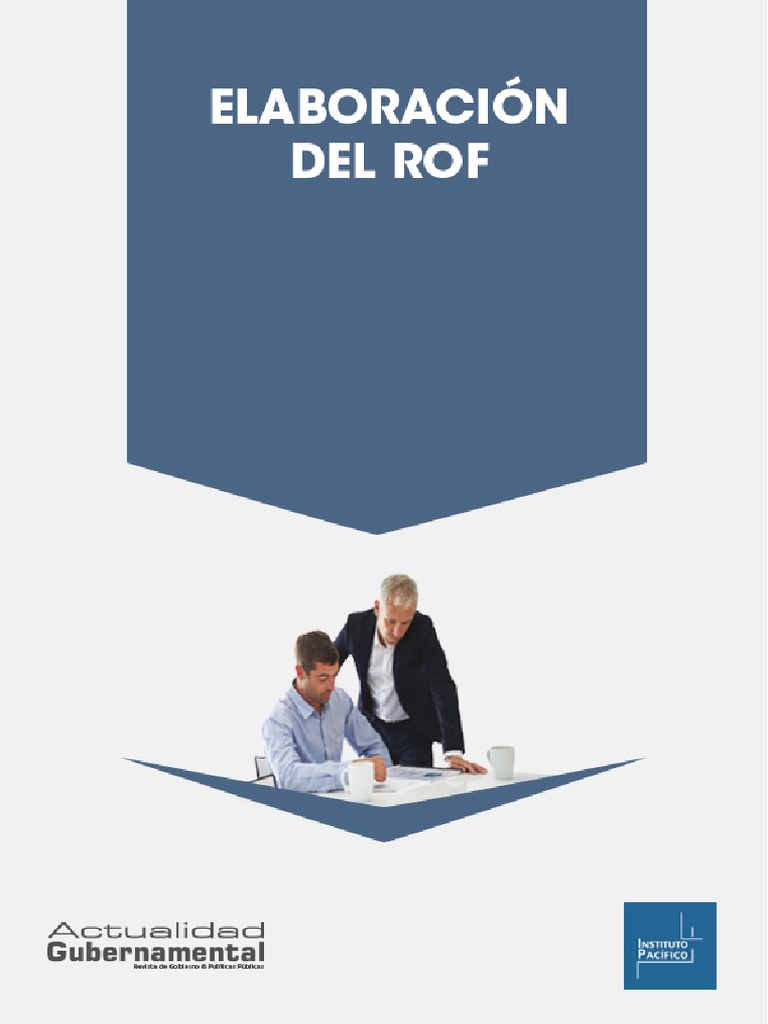 Elaboración Del ROF | PDF | Administración Pública | Regulación