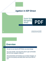 IEP Direct: New Navigation