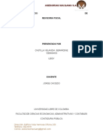 Propuesta Servicio de Revisoría Fiscal