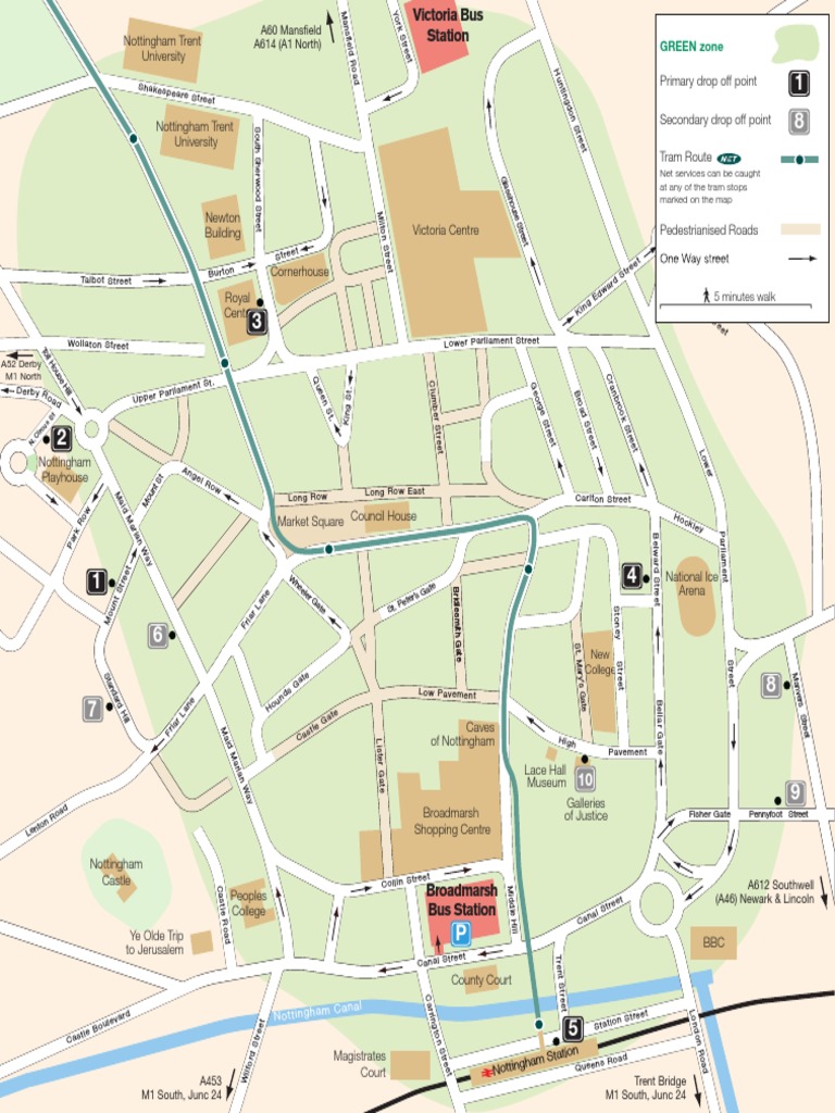 A60 Mansfield A614 (A1 North) : T S R e | PDF | Road Transport | Transport