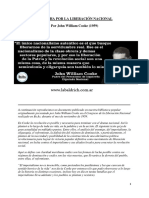 La lucha por la liberación nacional según John William Cooke