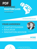 Pitching Masterclass For Startups