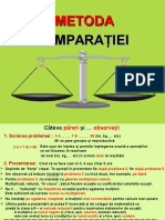 Metoda Comparatiei