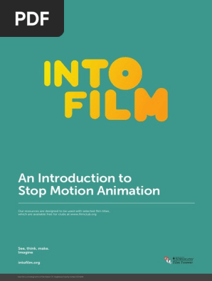 Introduction to Stop Motion Animation Resource Intofilm