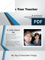 I'm Your Teacher: Mr. Justin Eversole Elementary Education-1st Grade Technology For Teachers