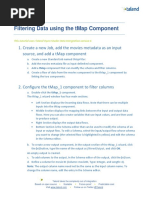 Talend Tutorial5 Filtering Data Using The TMap Component