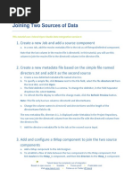 Talend Tutorial6 Joining Two Sources of Data