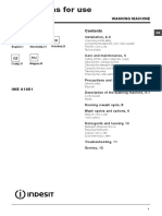 Masina de Spalat PDF
