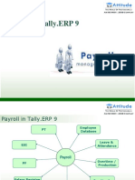 Payroll Introduction in Tally ERP9